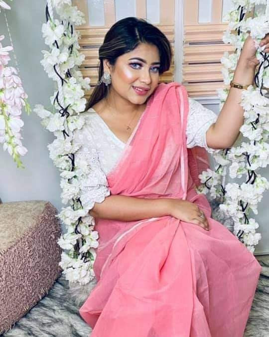 Chumki Half Silk Saree – Trendy & Easywear (No Blouse)