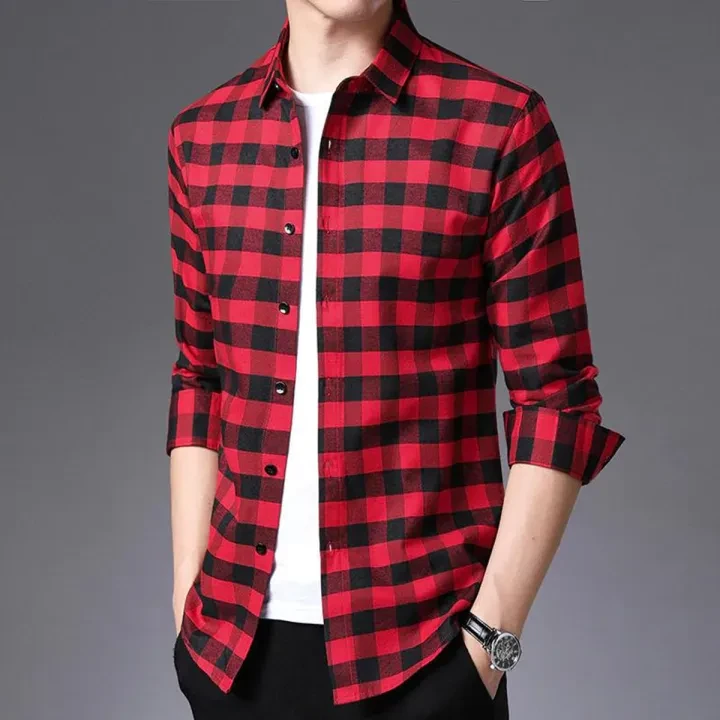 Cotton Casual Full Sleeve Shirt for Men