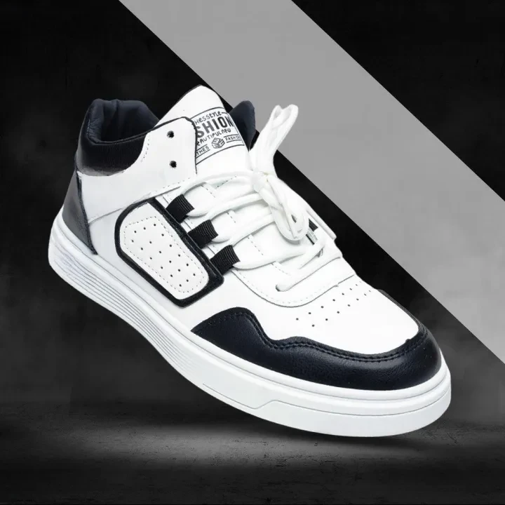 Bandage Men’s Canvas Sneakers – Stylish Sports Lace-Up Shoes