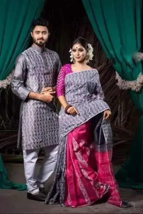Dress Combo – Saree & Panjabi Set for Men & Women