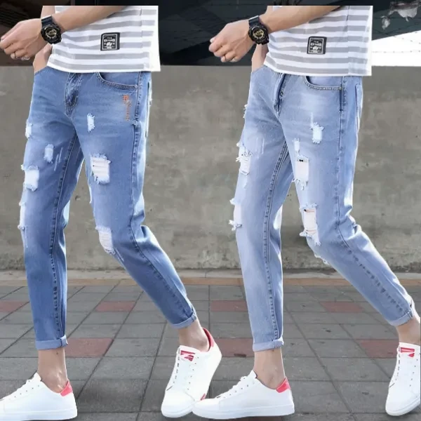 Export Quality Slim Fit Denim Jeans for Men